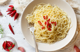 Fantastické špagety aglio olio: Super jednoduché a super rýchle