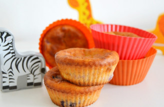 Lahodné ovocné muffiny pre hladné brušká