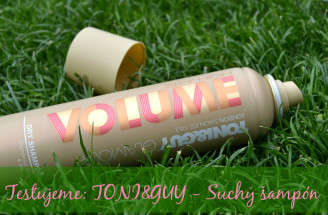 TEST: TONI&GUY – Suchý šampón Sky High Volume