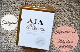 TEST: Aia cosmetics – Liftingový olej so zlatými plátkami