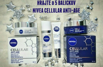 Súťaž: Získajte 5x starostlivosť pre mladší vzhľad pleti od NIVEA Cellular Anti-Age (balíček 41 €)