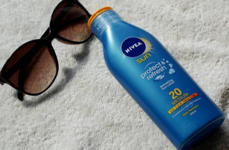 TEST: NIVEA - Protect and Refresh - Chladivé mlieko na opaľovanie