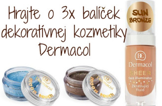 Vyhrajte dekoratívnu kozmetiku Dermacol (cena 22€)