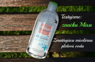 TEST: Mixa - Zmatňujúca micelárna pleťová voda