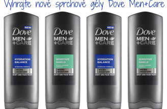 Vyhrajte nové pánske sprchové gély Dove Men+Care