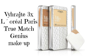 Vyhrajte 3x L´oréal Paris True Match Genius make-up