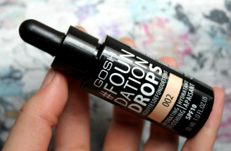 TEST: Gosh - nový make-up Foundation Drops