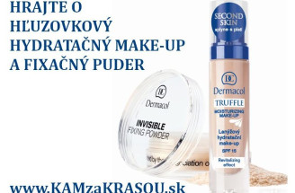 Vyhrajte Hľuzovkový Make-up a púder Dermacol