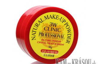 3W Clinic Transparentný púder: Neviditeľná fixácia pre bezchybný make-up