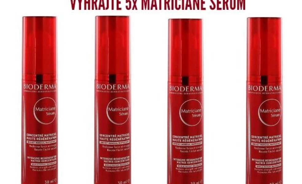 Vyhrajte  5x Matriciane Sérum Bioderma (cena 30,60 €)