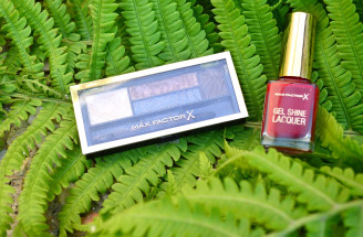 TEST: MAX FACTOR Smokey Eye Drama Kit a Gel Shine Lacquer 50 RADIANT RUBY