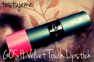 TEST: GOSH Velvet Touch Lipstick - odtieň 010
