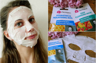 TEST: Dermacol 3D textilné pleťové masky