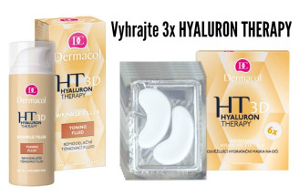 Vyhrajte 3x omladzujúcu starostlivosť - HYALURON THERAPY od značky DERMACOL