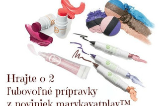 Hrajte o 2 ľubovoľné prípravky z aktuálnych noviniek marykayatplay™