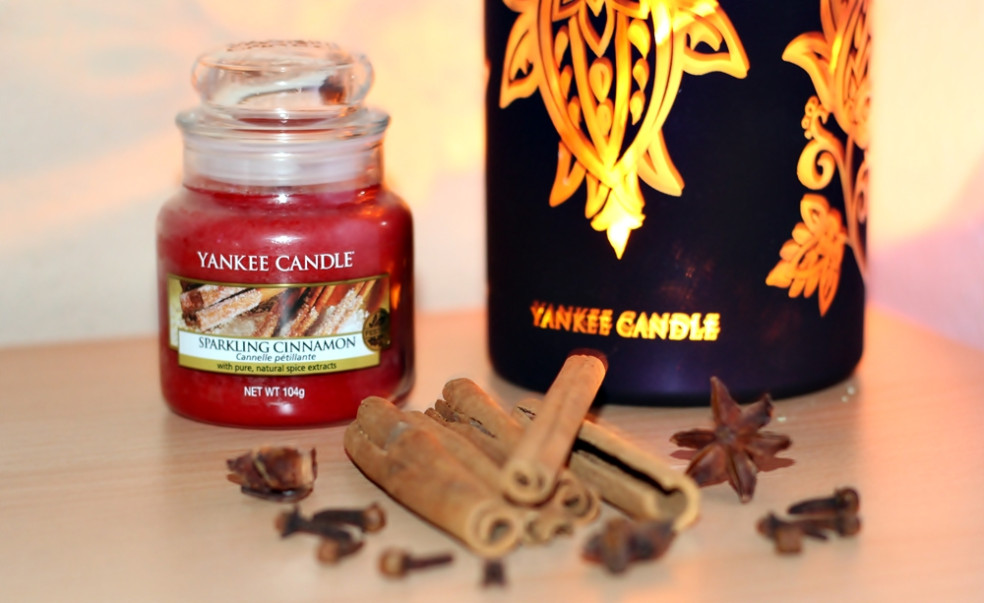 yankee candle - sparklin cinnamon