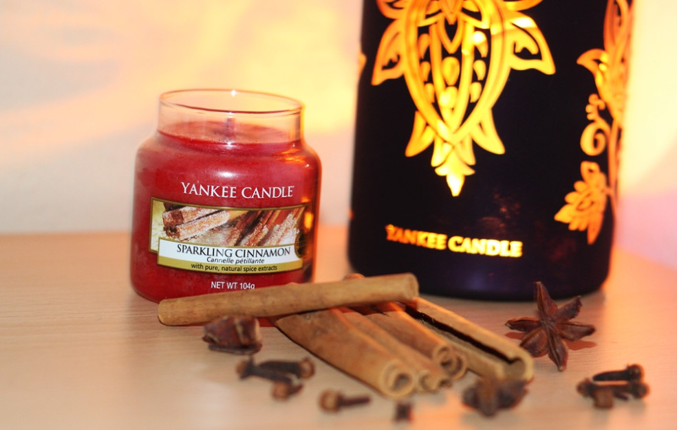 yankee candle - sparkling cinnamon