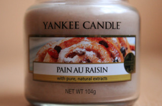 TEST: Yankee Candle vonná sviečka Pain Au Raisin