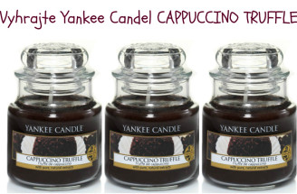 Hrajte o novinku YANKEE CANDLE - CAPPUCCINO  TRUFFLE