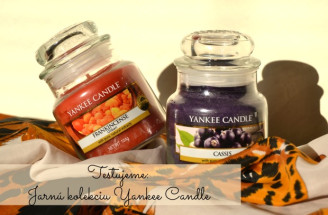 TEST: Yankee Candle - Jarná kolekcia sviečok - vône Cassis a Frankincense