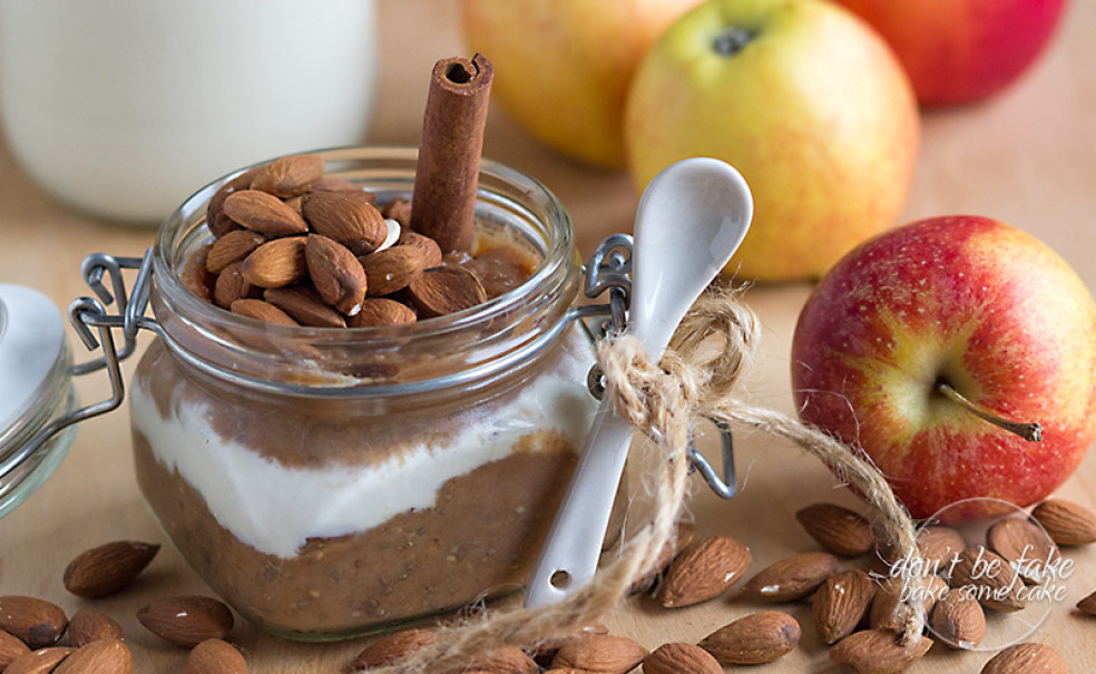 Chia parfait (à la apple pie)