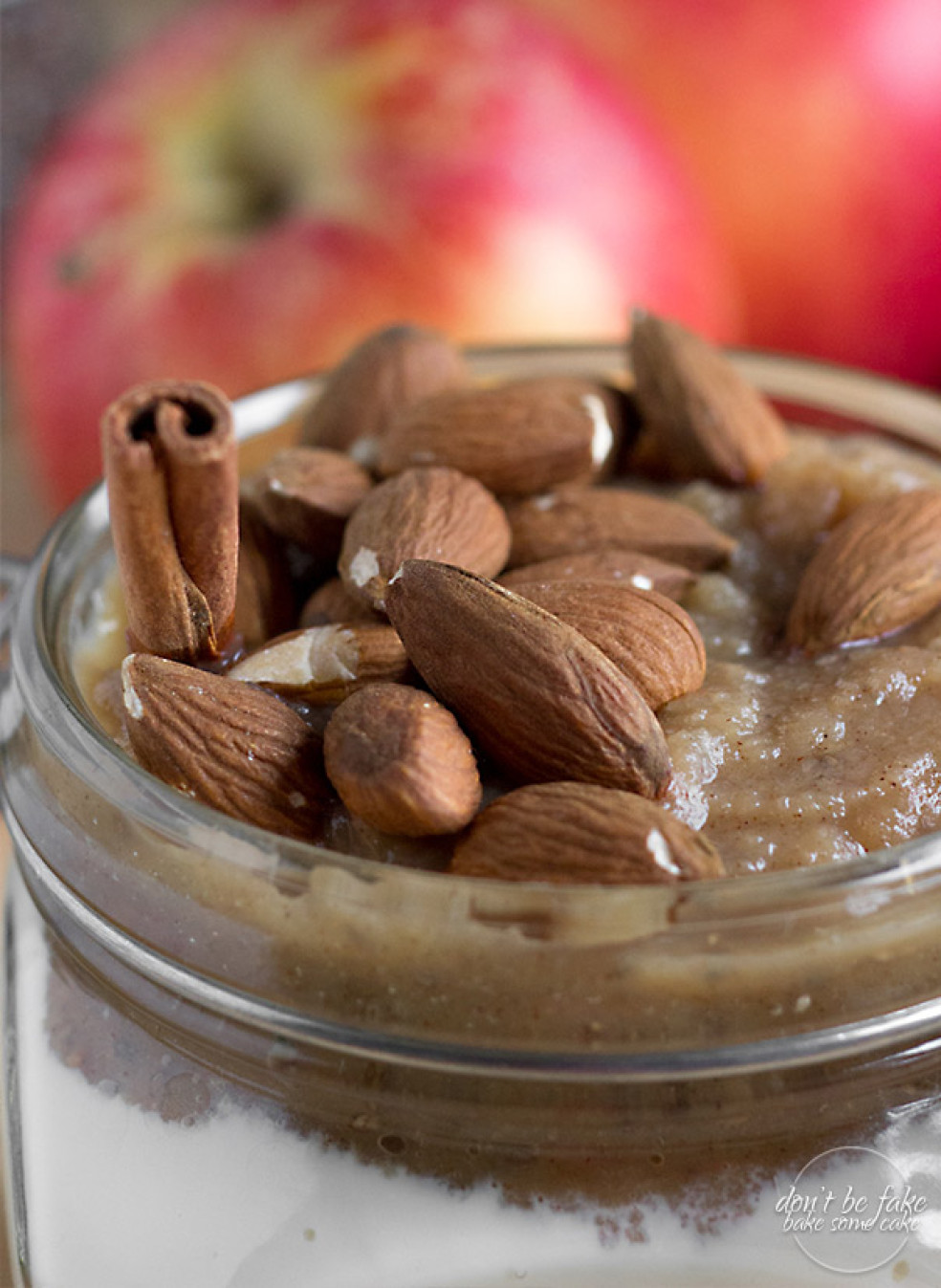 Chia parfait (à la apple pie)