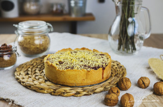 Recept: Slivkový tart s mrveničkou a rozmarínom