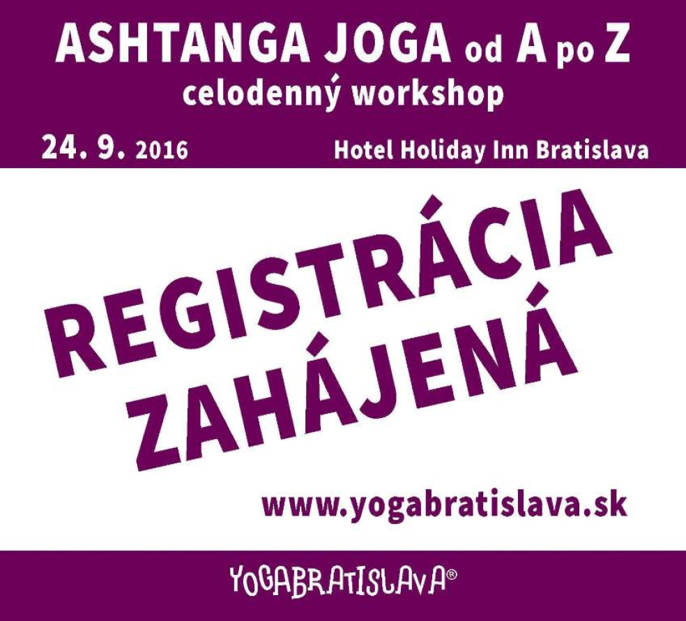 Workshop Ashtanga  joga od A po Z
