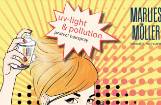 Marlies Moller uv-light & pollution protect hairspray: Ochrana a lesk