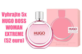 Vyhrajte 5x HUGO BOSS Woman Extreme v hodnote 52 €