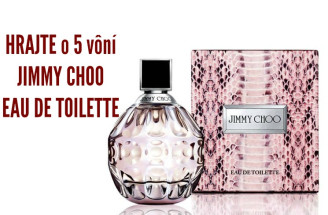 Hrajte o 5 vôní JIMMY CHOO JIMMY CHOO EAU DE TOILETTE (v hodnote 35 €)