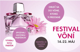 Zahalená do festivalu vône