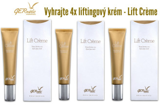 Vyhrajte 4x liftingový krém - Lift Crème od značky GERnétic (v hodnote 66,20 €)
