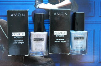 TEST: Avon Metallic Effects laky na nechty