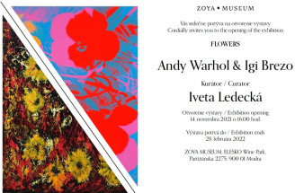 FLOWERS: Andy Warhol & Igi Brezo s vášňou pre maliarske umenie