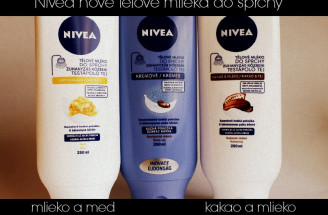 TEST: Nové telové mlieka do sprchy - Nivea