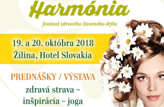 HARMÓNIA Festival zdravého životného štýlu, ktorý prepojí telo i dušu