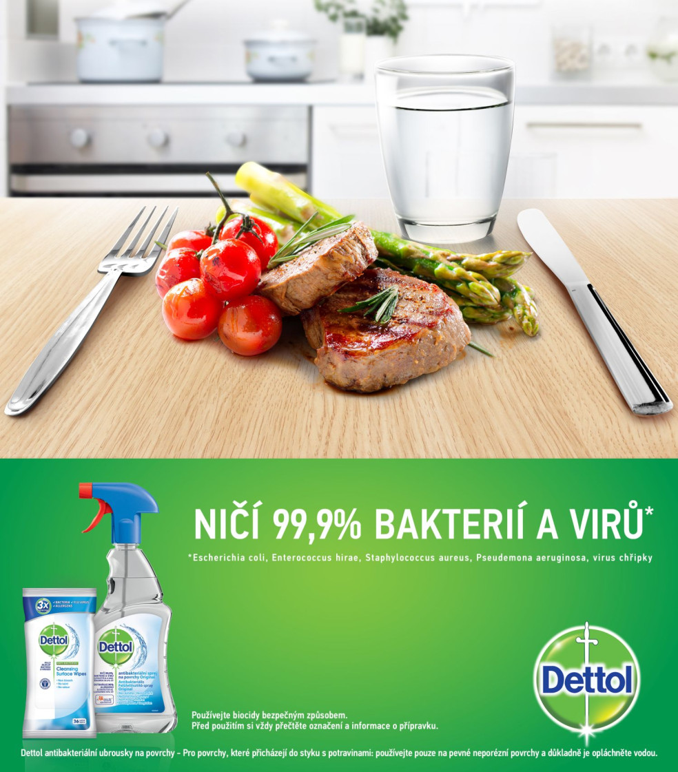 DETTOL dezinfelcia domácnosti