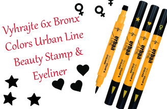 Vyhrajte 6x Bronx Colors Urban Line Beauty Stamp & Eyeliner