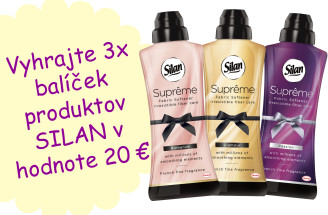 Vyhrajte 3x balíček produktov SILAN v hodnote 20 €