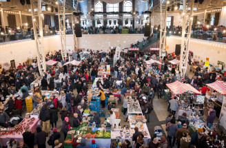 Dizajn market v Starej tržnici: Pestrá dúha farieb, tvarov, vzorov