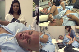 Muži si vyskúšali simulátory bolesti pôrodu - ako to skončilo?