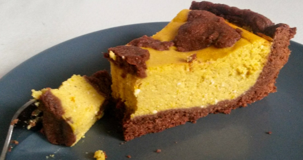 Recept na Tekvicovo - čokoládový cheesecake