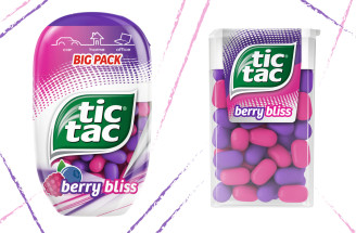 Šťavnatá chuť lesného ovocia v novom Tic Tac Berry Bliss. Ochutnáš?