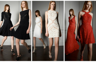 Elie Saab - biela, béžová, červená a čierna!