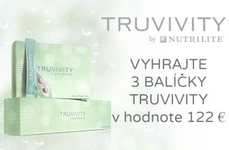 Hrajte o 3 balíčky AMWAY TRUVIVITY - novinku na poli nutrikozmetiky (v hodnote 122 €)