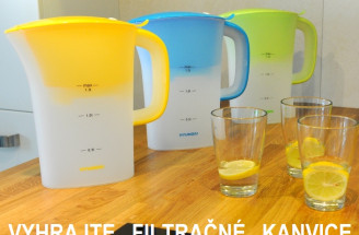 Súťaž o filtračné kanvice Hyundai Aqua Optima