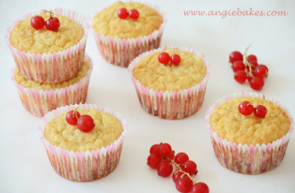 Angie pečie: Zdravé tvarohové muffinky