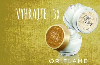 Hrajte o 3 sady pleťových krémov  MILK&HONEY GOLD od ORIFLAME
