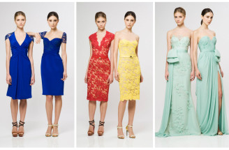 Reem Acra - keď dominuje farebná látka...